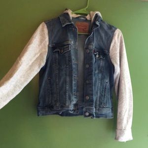 Levi’s Denim Jacket w/ hood